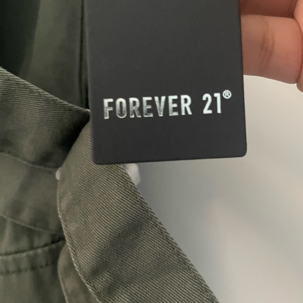 Forever 21 Green Camo Dress